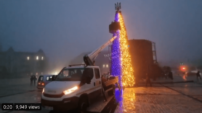 χριστουγεννιάτικο δέντρο στο Κίεβο