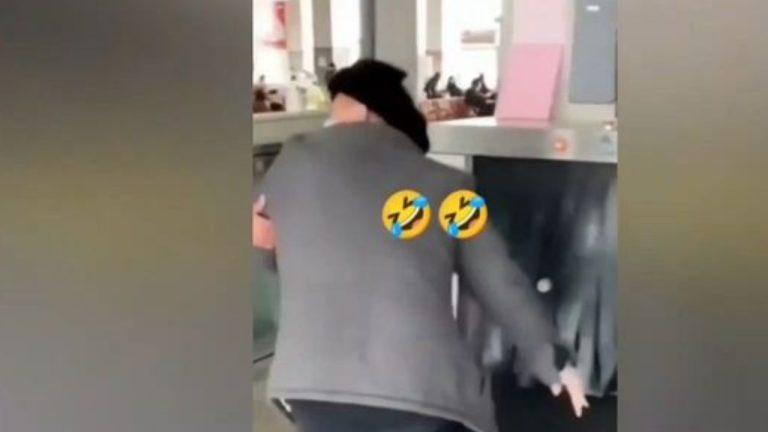 Άνδρας επιχείρησε να περάσει από το μηχάνημα ελέγχου αποσκευών στο αεροδρόμιο